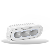 ECLIPSE Flush Fit Flood Light 4" - White Flood Lights - White finish - Single White Color - 1500 fixture lumen Eclipse Collection - 60-0519- 010-04499-00 - Lumishore